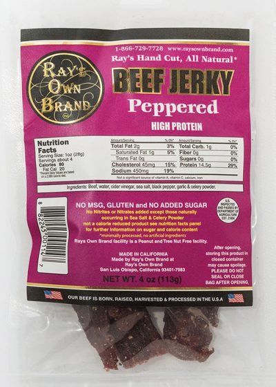Peppered Beef Jerky